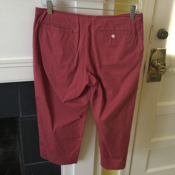 Vintage Y2K American Eagle Red Capri Pants - Sz 4 - Picture 2 of 12